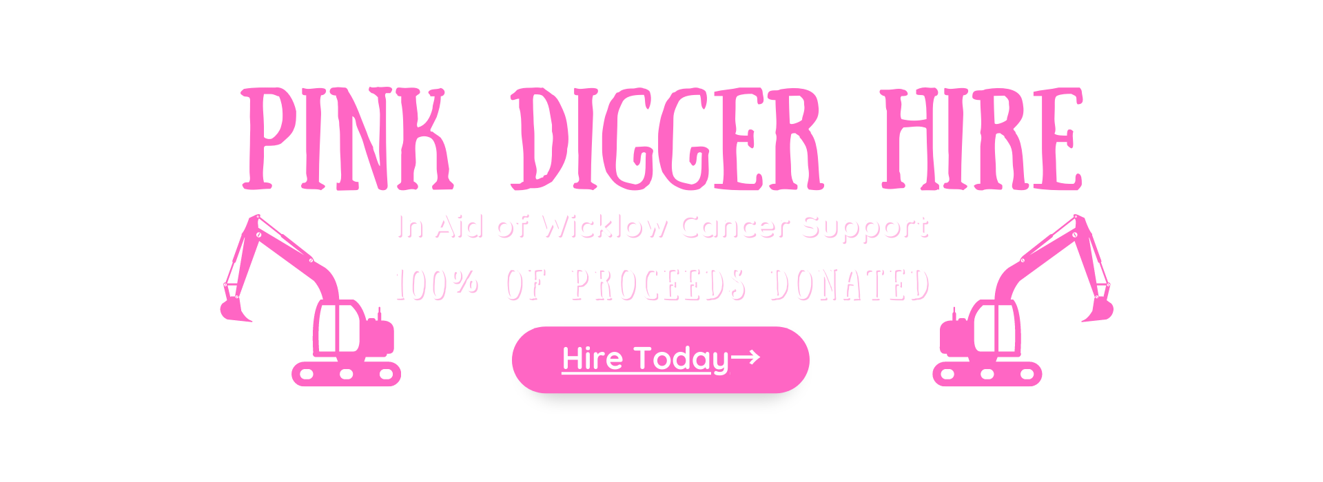 Pink Digger Banner
