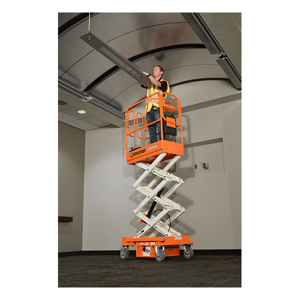 Mini Scissor Lift Hire | Push Around Snorkel Lift 