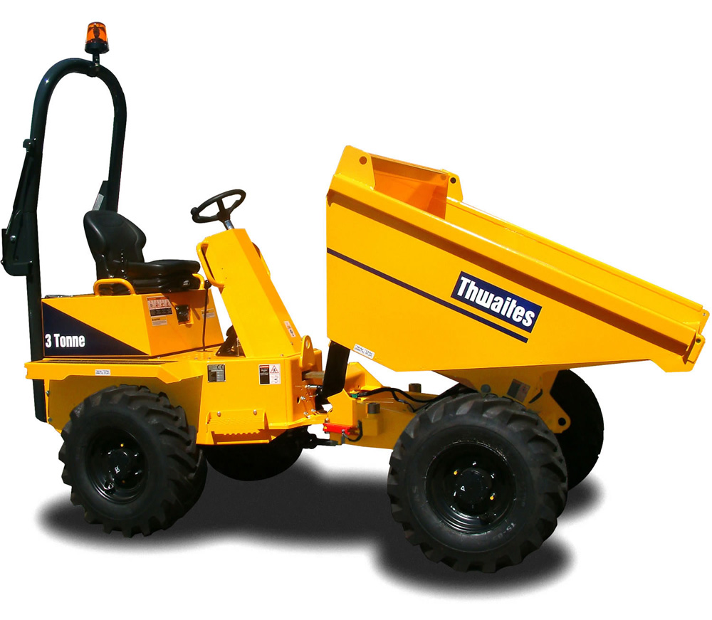 3 Ton Power Swivel Dumper Hire