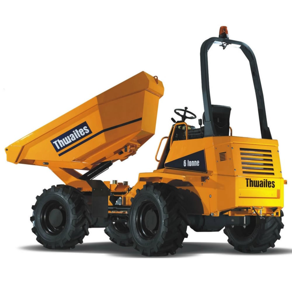 6 Ton Power Swivel Dumper Hire