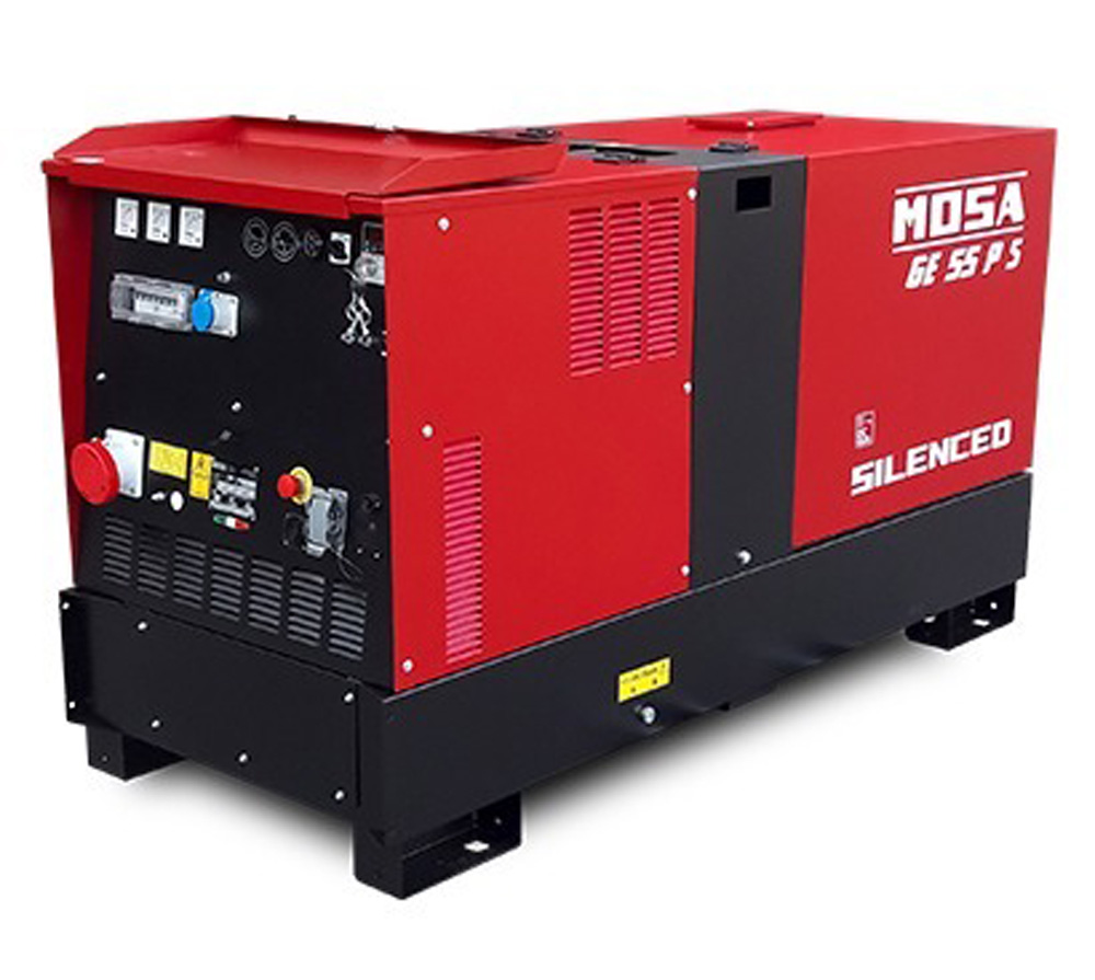 55KVA Diesel Generator Hire | MOSA GE 55 PS 