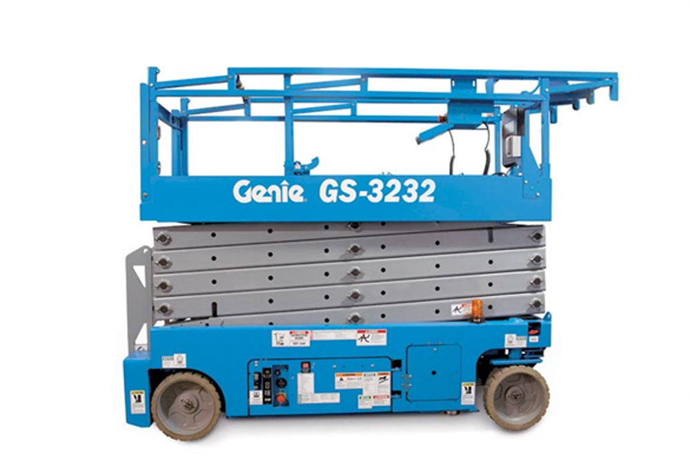 Battery Scissor Lift Hire | Battery Powered 11.50 Genie GS3232